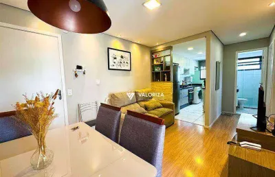 Apartamento com 2 quartos à venda, 45 m² por r$ 280.000 - jardim gutierres - sorocaba/sp