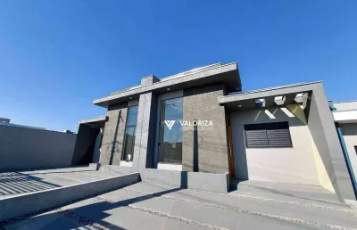 Casa com 3 quartos, sendo 1 suíte à venda, 67 m² por r$ 385.000 - residencial jardim são lucas - salto de pirapora/sp