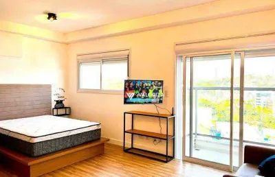 Apartamento com 1 dormitório para alugar, 37 m² por r$ 4.050,00/mês - jardim portal da colina - sorocaba/sp