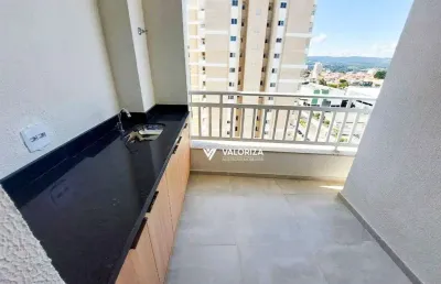 Apartamento com 3 quartos para alugar, 67 m² por r$ 3.420/mês - campolim - sorocaba/sp
