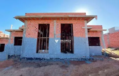 Casa com 2 dormitórios à venda, 61 m² por r$ 350.000,00 - residencial jardim são lucas - salto de pirapora/sp