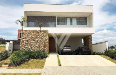 Casa com 4 dormitórios à venda, 460 m² por r$ 3.900.000,00 - alphaville nova esplanada - votorantim/sp