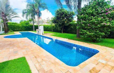 Casa com 4 quartos para alugar, 465 m² por r$ 16.667/mês - lago azul condomínio e golfe clube - araçoiaba da serra/sp