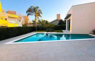 Casa com 3 quartos à venda, 487 m² por r$ 4.000.000 - condomínio lago azul - araçoiaba da serra/sp