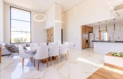 Casa com 3 dormitórios, 255 m² - venda por r$ 2.700.000,00 ou aluguel por r$ 20.720,00/mês - alphaville nova esplanada - votorantim/sp