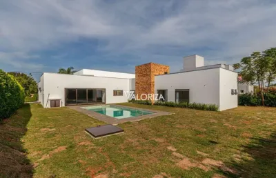 Casa com 3 dormitórios à venda, 334 m² por r$ 5.500.000,00 - condomínio residencial lago azul golf club - araçoiaba da serra/sp