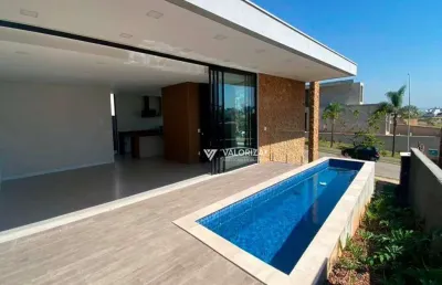 Casa com 3 dormitórios à venda, 263 m² por r$ 2.630.000,00 - alphaville nova esplanada - votorantim/sp