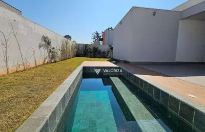 Casa com 3 dormitórios à venda, 260 m²  - condomínio villas do golfe - itu/sp