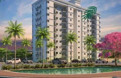 Apartamento com 2 ou 3 quartos: suíte, varanda, cozinha, sala tv/jantar, área de serviço - área de lazer completa perto do parque sabiá
