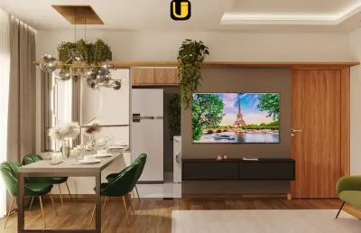 Apartamento à venda com 2 quartos, suíte, 2 vagas, 64m2 e varanda gourmet no roosevelt em uberlândia