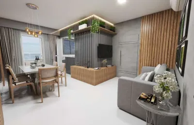 Apartamento à venda em uberlândia-mg, novo mundo: 3 quartos, 1 suíte, 2 salas, 2 banheiros, 2 vagas - 81m²!