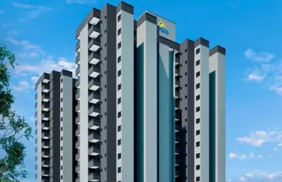 Apartamento 2 quartos, suíte, sacada, elevador e área de lazer no jardim sul em uberlândia
