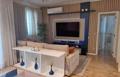 Apartamento mobiliado com 2 suítes para venda em alphaville santana de parnaíba