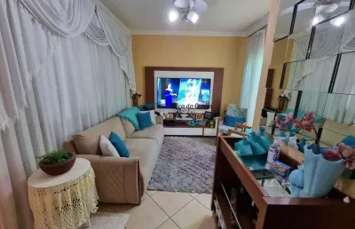 Sobrado para  venda com 3 dormitórios, 130m², 2 vagas vila pires em santo andré