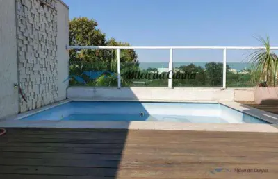 Sobrado com piscina para venda com 3 dormitórios, 4 vagas, 220m², vila assunção em santo andré