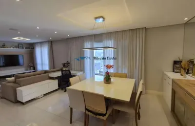Venha morar no domo life! apartamento para venda com 3 dormitórios, sendo 1 suíte, ar condicionado, 123m², 2 vagas, varanda gourmet, centro - são bernardo do campo