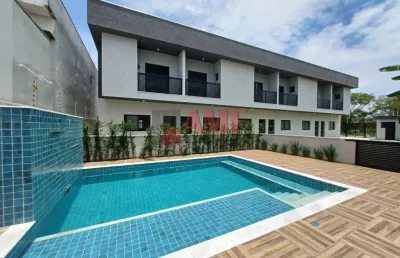 Casa em condomínio fechado com 2 quartos à venda no Bopiranga, Itanhaém 