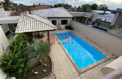 Sobrado com piscina a 250 metros do mar no cibratel ii
