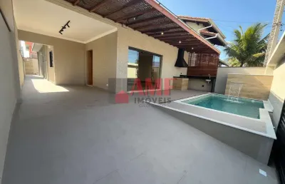 Casa com 3 quartos à venda na Avenida Edson Vieira Carreira, Parque Balneário Oásis, Peruíbe
