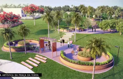 Terreno à venda na Da Cachoeira, --, Estância Parque de Atibaia, Atibaia
