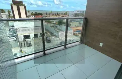 Apto em tambaú- 100m da praia- 58m²- 02qts s/ 01ste- 01vg- vista mar!
