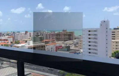 Cobertura linear c/ piscina privativa- manaíra- vista mar- 447m²- 04sts- 03vgs