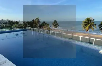 Beira-mar do cabo branco- 71,20m²- 02qts s/ 01ste-varanda gourmet- sul- 02vgs