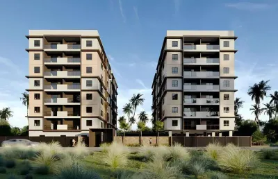 Apartamento à venda em cabedelo, poço, com 2 quartos, 52,84m²
