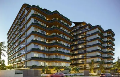 Apartamento à venda em cabedelo, ponta de campina, com 2 quartos, 61,47m²