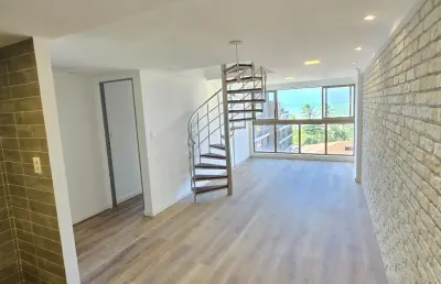 Cobertura duplex- a 30m da praia- cabo branco- 131m²- 03qts- piscina privativa!