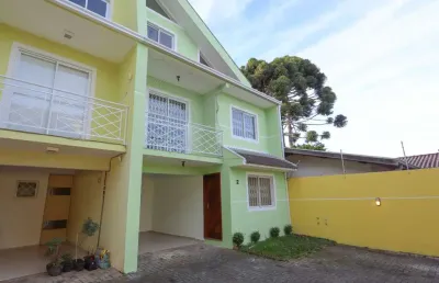 Sobrado em condomínio em santa felicidade com 170m²