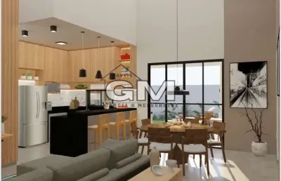 Casa térrea contemporâna em condomínio alto padrão em bonfim paulista na cidade de ribeirão preto/s