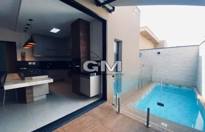 Casa em condomínio fechado com 3 quartos à venda no jardim cybelli, ribeirão preto , 160 m2 por r$ 1.200.000