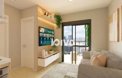 Apartamento à venda, 36 m² por r$ 335.000,00 - bosque da saúde - são paulo/sp