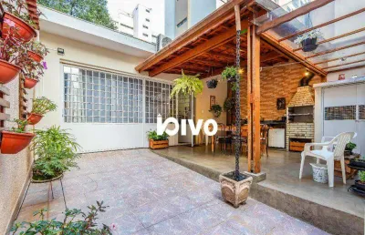 Sobrado com 3 dormitórios ( uma suíte com sacada ), 5 vagas, quintal e churrasqueira, à venda, 185 m² por r$ 2.100.000 - vila clementino - são paulo.