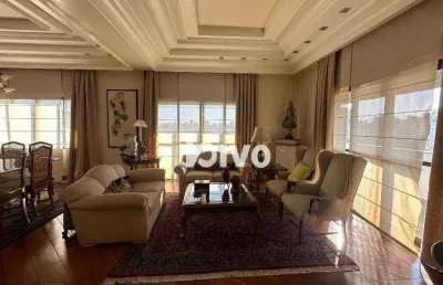 Cobertura com 3 quartos à venda, 472 m² por r$ 3.695.000 - moema pássaros