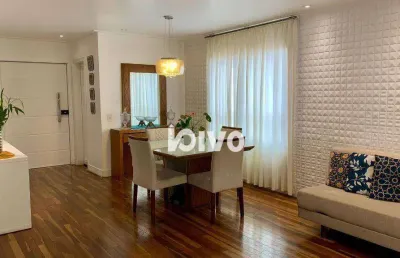 Apartamento ( 1 por andar ), com 3 suítes, 3 vagas, lazer, à venda, 187 m² por r$ 1.250.000 - ipiranga - são paulo/sp