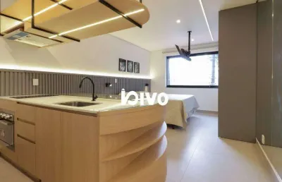 Studio com 1 dormitório para alugar, 26 m² por r$ 3.600,00/mês - moema - são paulo/sp