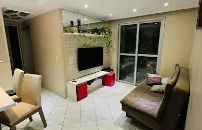 Apartamento com 2 dormitórios, 1 banheiro, 1 vaga e lazer - à venda, 49 m² por r$ 400.000 - sacomã - são paulo/sp