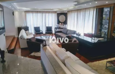 Apartamento com 4 dormitórios e 4 vagas à venda, 270 m² por r$ 3.100.000 - chácara inglesa - são paulo/sp