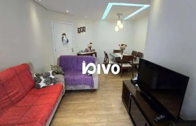 Apartamento com 2 dormitórios ( 1 suíte), sacada,  1 vaga e lazer - à venda, 68 m² por r$ 750.000 - bosque da saúde - são paulo/sp