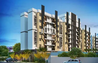 Apartamento com 1 quarto à venda na rua monsenhor ivo zanlorenzi, 5145, cidade industrial, curitiba, 44 m2 por r$ 466.400