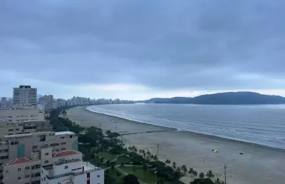 Apartamento com 1 dormitório para alugar, 73 m² por r$ 6.498,02/mês - gonzaga - santos/sp