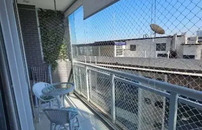 Apartamento com 1 dormitório, 45 m² - venda por r$ 850.000,00 ou aluguel por r$ 4.799,02/mês - gonzaga - santos/sp