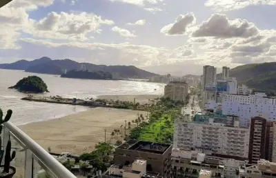 Studio à venda, 57 m² por r$ 945.000,00 - gonzaga - santos/sp