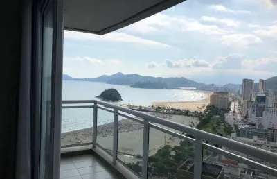 Lindo apto unlimited gonzada santos-sp, locação ou venda