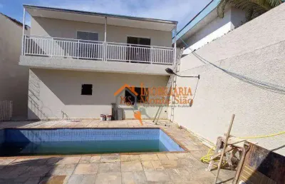 Sobrado para alugar, 440 m² por r$ 20.000,00/mês - vila rosália - guarulhos/sp
