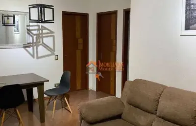 Apartamento com 2 dormitórios à venda, 54 m² por r$ 290.000,00 - parque renato maia - guarulhos/sp