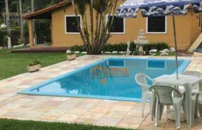 Chácara com 4 dormitórios à venda, 1680 m² por r$ 990.000,00 - são bento - arujá/sp