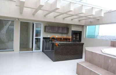 Cobertura com 3 dormitórios à venda, 175 m² por r$ 1.400.000,00 - vila galvão - guarulhos/sp